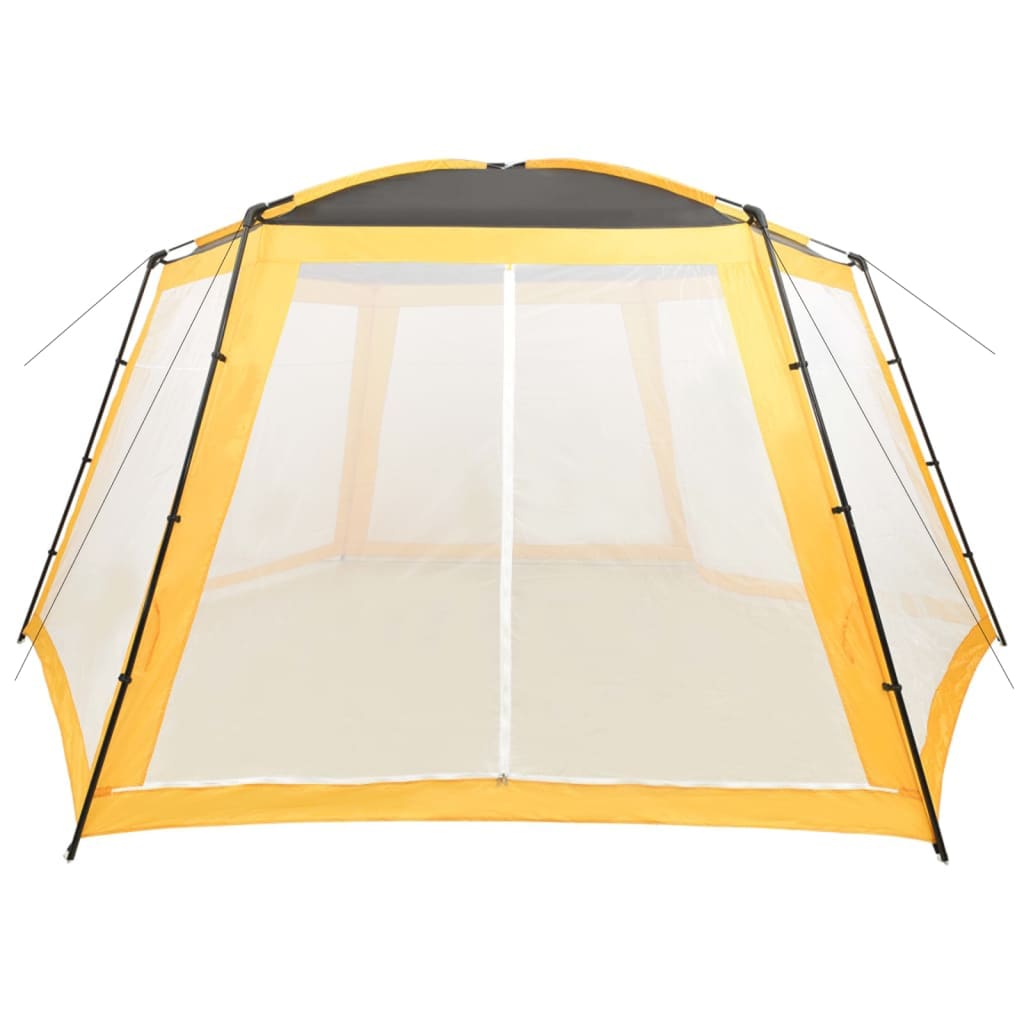 vidaXL Pool Tent Fabric 660x580x250 cm Yellow