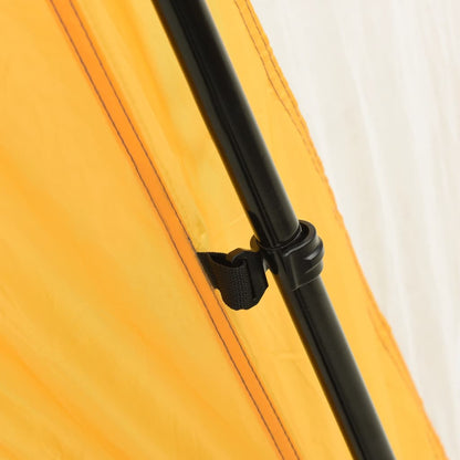 vidaXL Pool Tent Fabric 660x580x250 cm Yellow