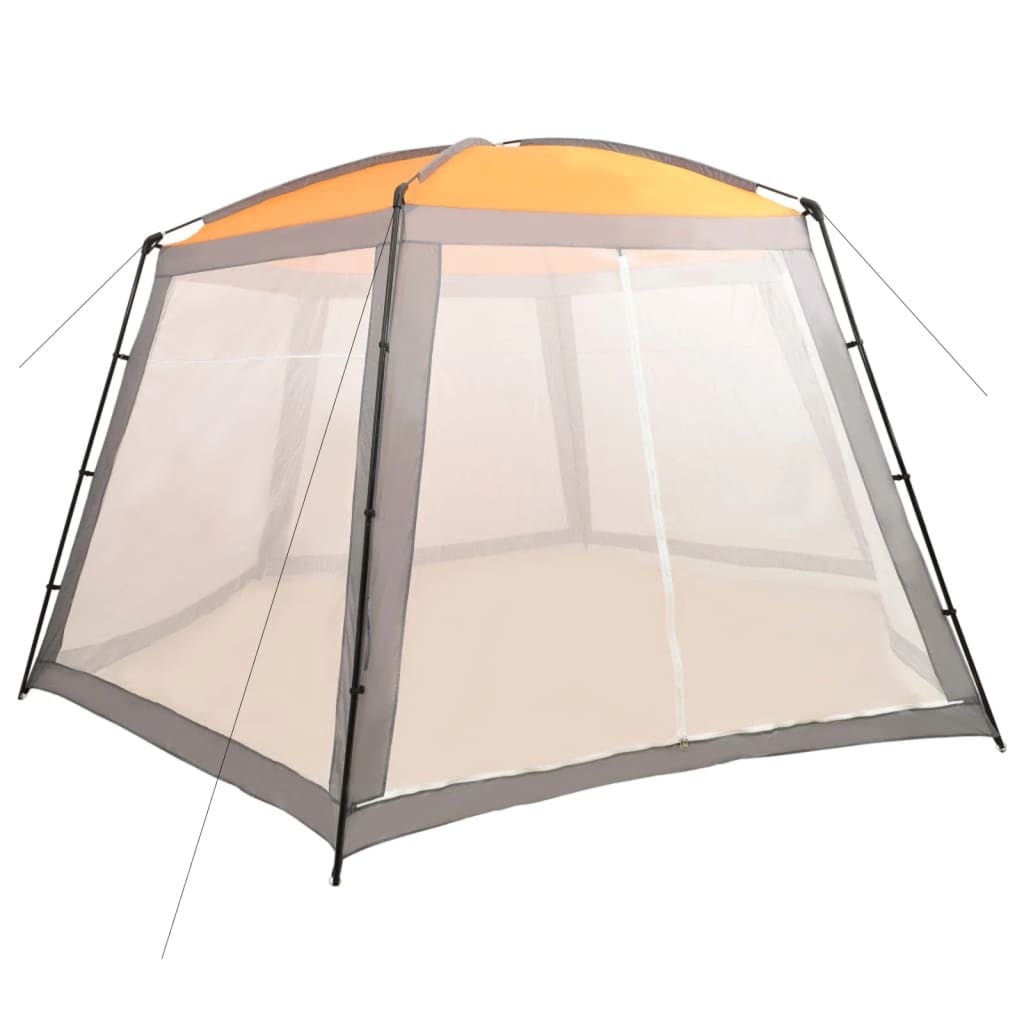 vidaXL Pool Tent Fabric 590x520x250 cm Grey