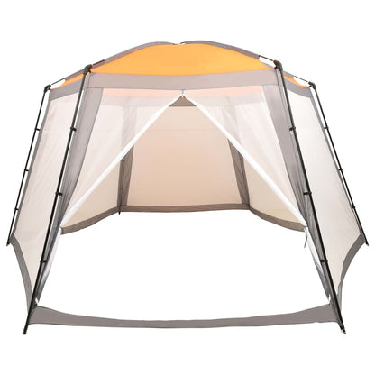 vidaXL Pool Tent Fabric 590x520x250 cm Grey