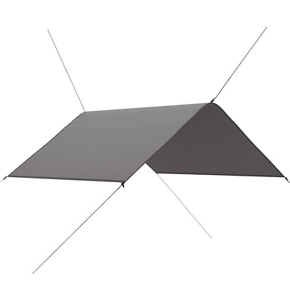 vidaXL Outdoor Tarp 3x2,85 m Grey