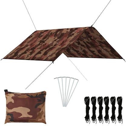 vidaXL Outdoor Tarp 3x2,85 m Camouflage