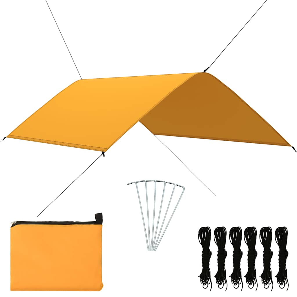 vidaXL Outdoor Tarp 3x2 m Yellow