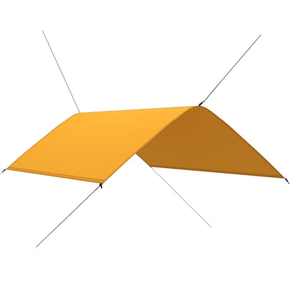 vidaXL Outdoor Tarp 3x2 m Yellow