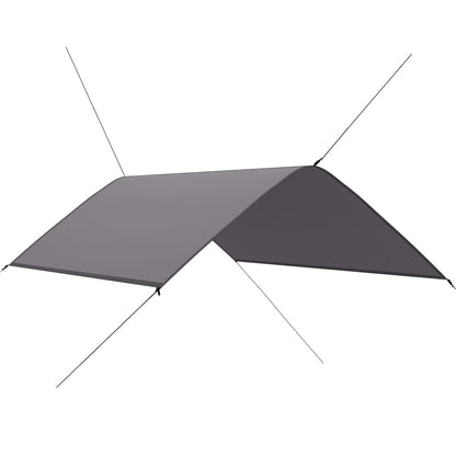 vidaXL Outdoor Tarp 3x2 m Grey