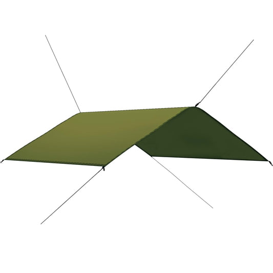 vidaXL Outdoor Tarp 4x4 m Green