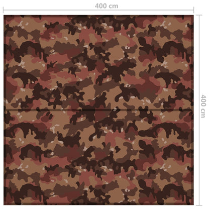 vidaXL Outdoor Tarp 4x4 m Camouflage