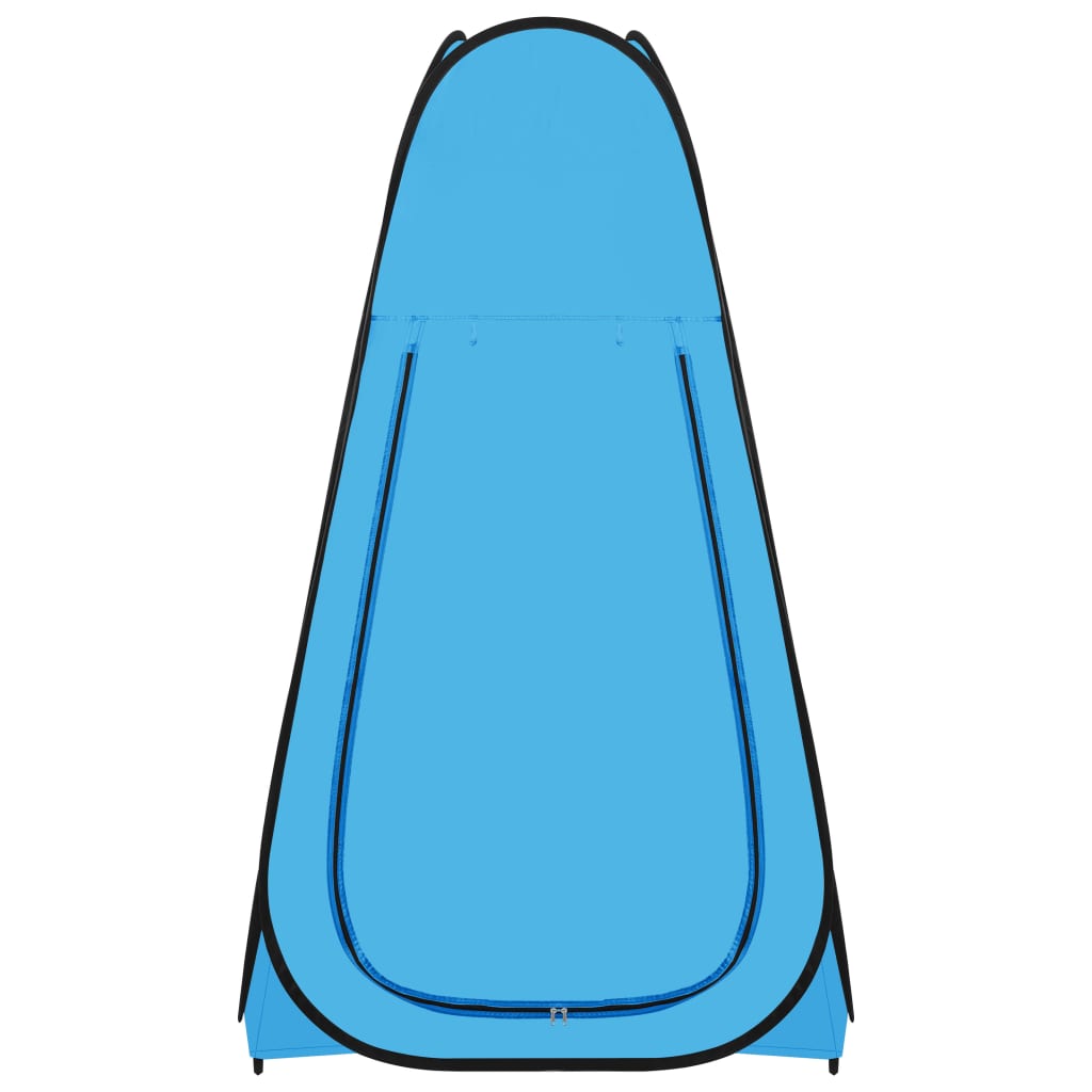 vidaXL Pop Up Shower Tent Blue
