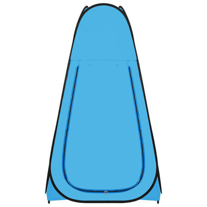 vidaXL Pop Up Shower Tent Blue