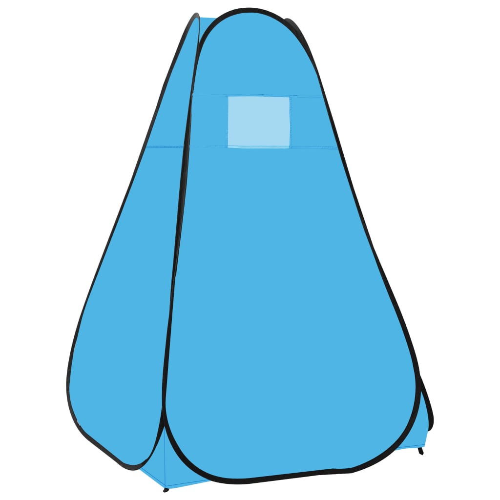 vidaXL Pop Up Shower Tent Blue