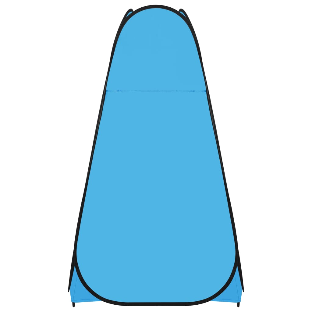 vidaXL Pop Up Shower Tent Blue