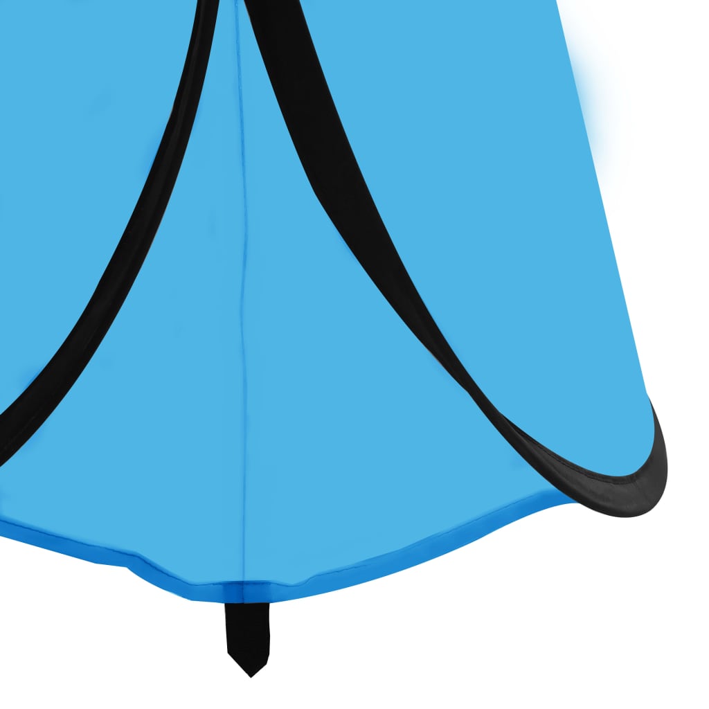 vidaXL Pop Up Shower Tent Blue