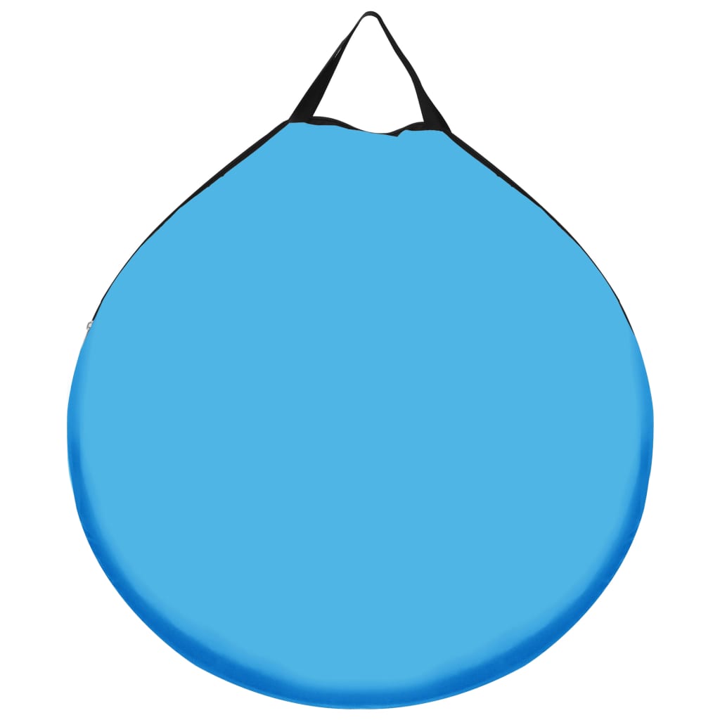 vidaXL Pop Up Shower Tent Blue