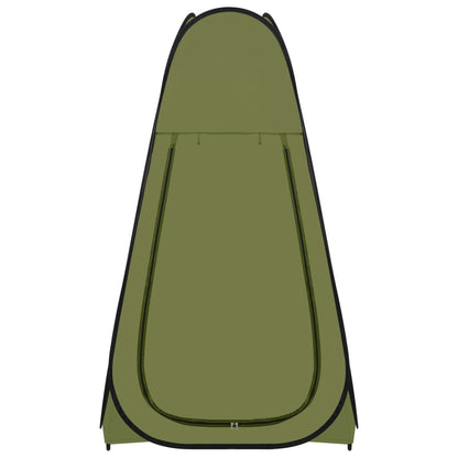 vidaXL Pop Up Shower Tent Green