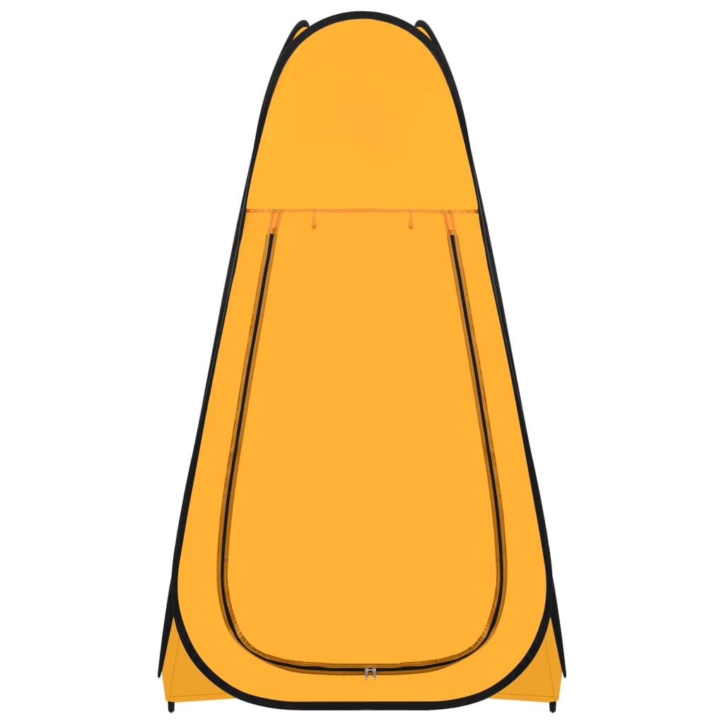 vidaXL Pop Up Shower Tent Yellow