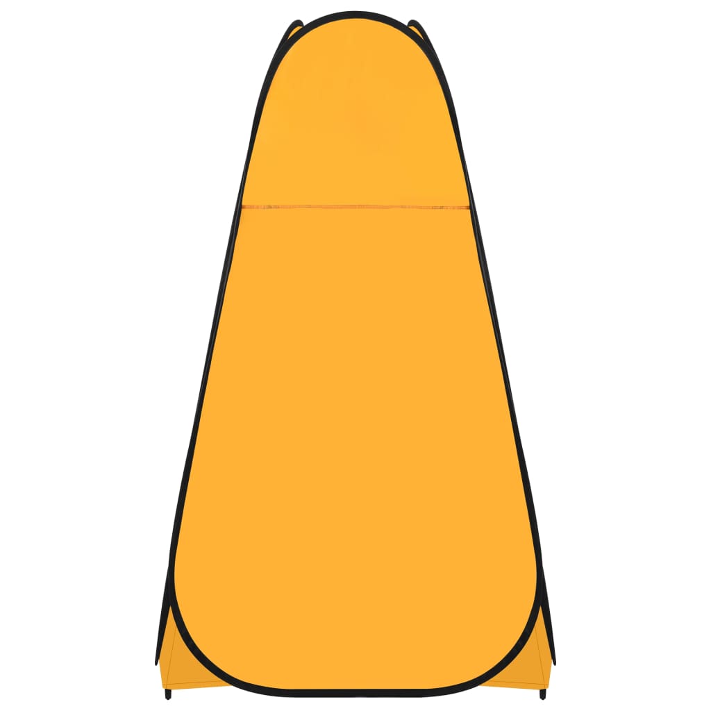 vidaXL Pop Up Shower Tent Yellow