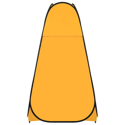 vidaXL Pop Up Shower Tent Yellow