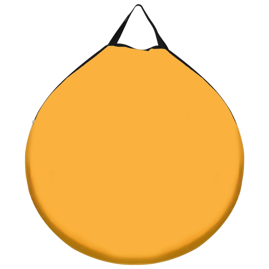 vidaXL Pop Up Shower Tent Yellow