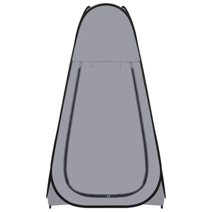 vidaXL Pop Up Shower Tent Grey