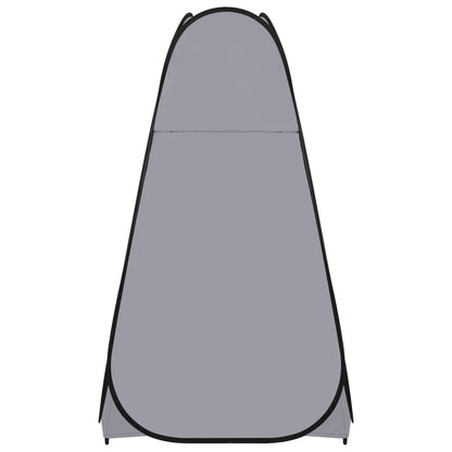 vidaXL Pop Up Shower Tent Grey