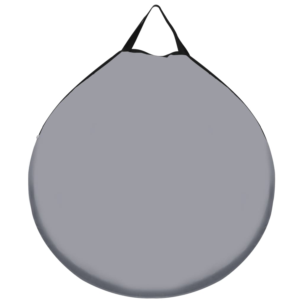 vidaXL Pop Up Shower Tent Grey