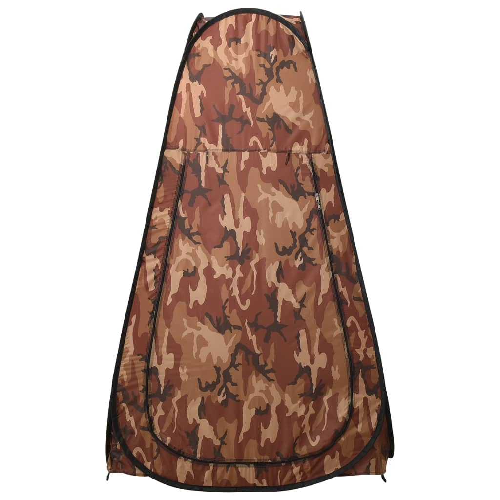 vidaXL Pop Up Shower Tent Camouflage