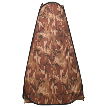 vidaXL Pop Up Shower Tent Camouflage