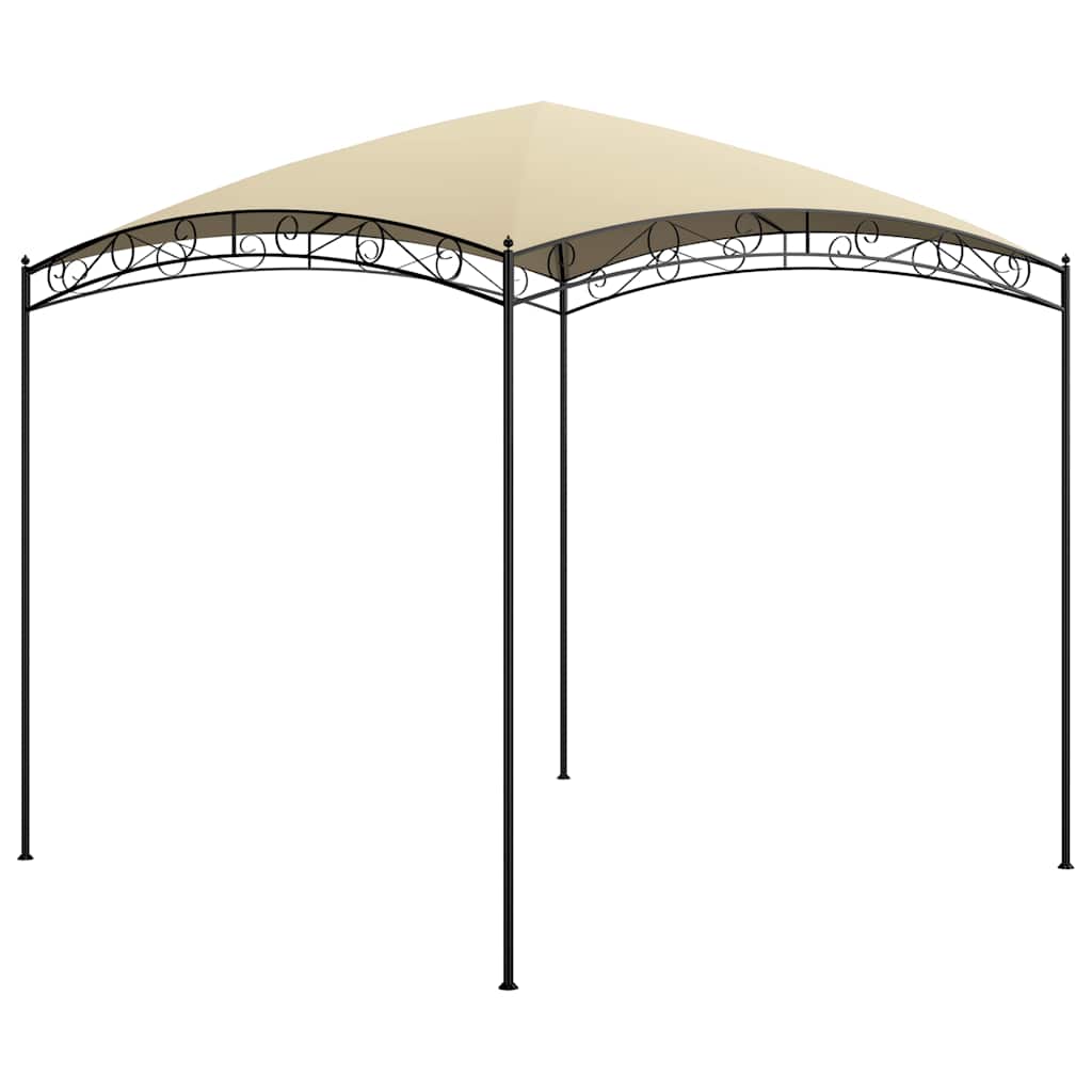 vidaXL Gazebo 3x3x2.65 m Cream 180 g/m²