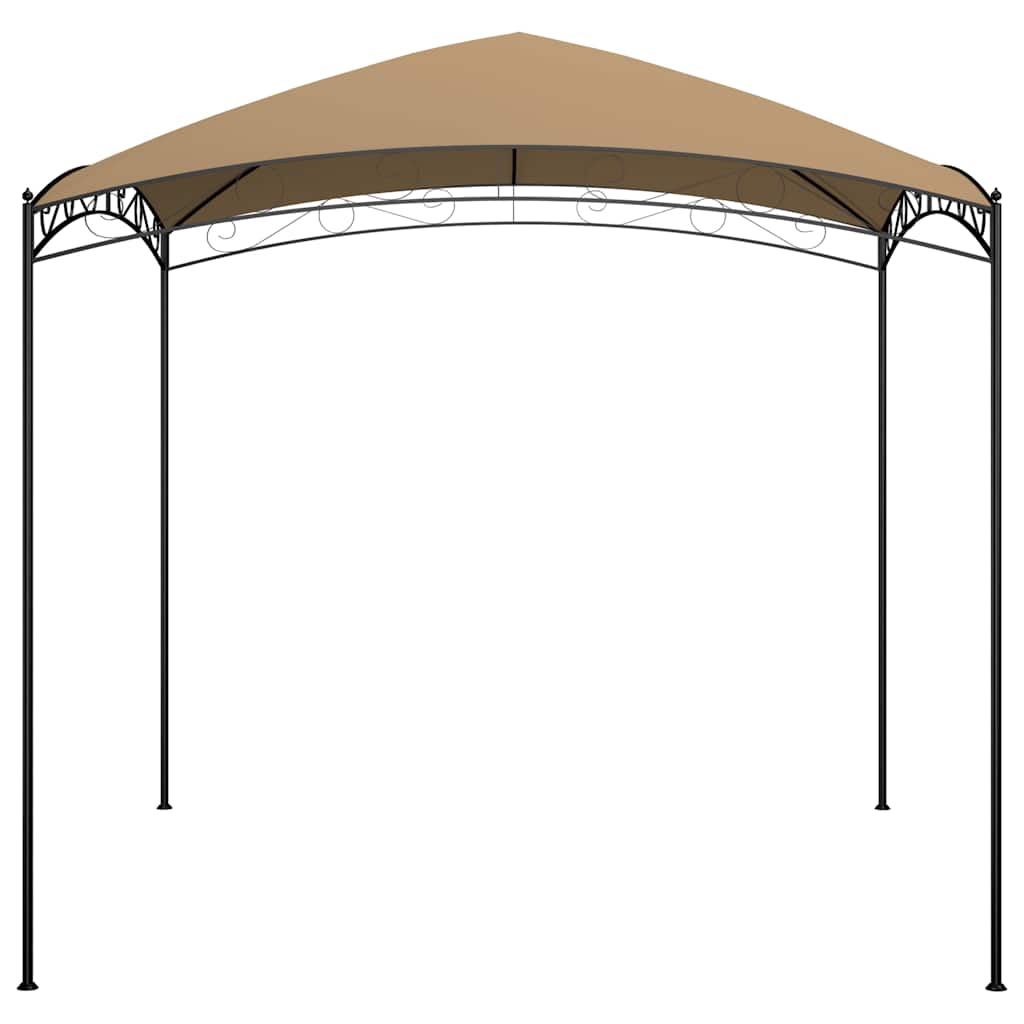 vidaXL Gazebo 3x3x2.65 m Taupe 180 g/m²