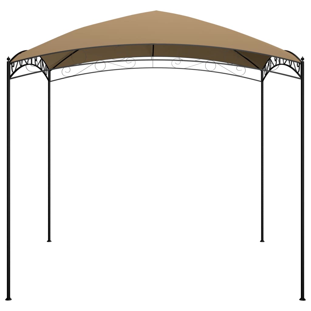 vidaXL Gazebo 3x3x2.65 m Taupe 180 g/m²