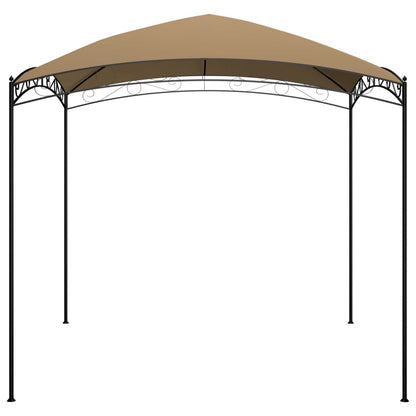vidaXL Gazebo 3x3x2.65 m Taupe 180 g/m²