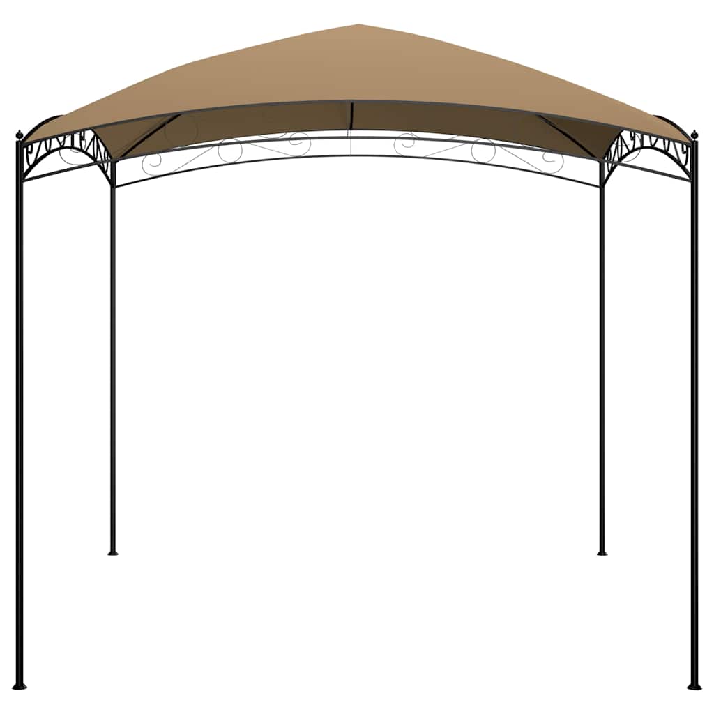 vidaXL Gazebo 3x3x2.65 m Taupe 180 g/m²
