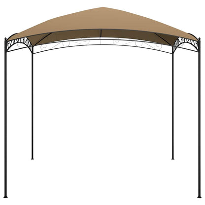 vidaXL Gazebo 3x3x2.65 m Taupe 180 g/m²