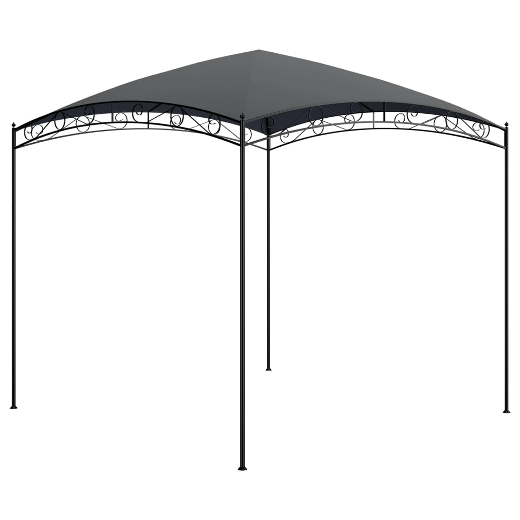 vidaXL Gazebo 3x3x2.65 m Anthracite 180 g/m²