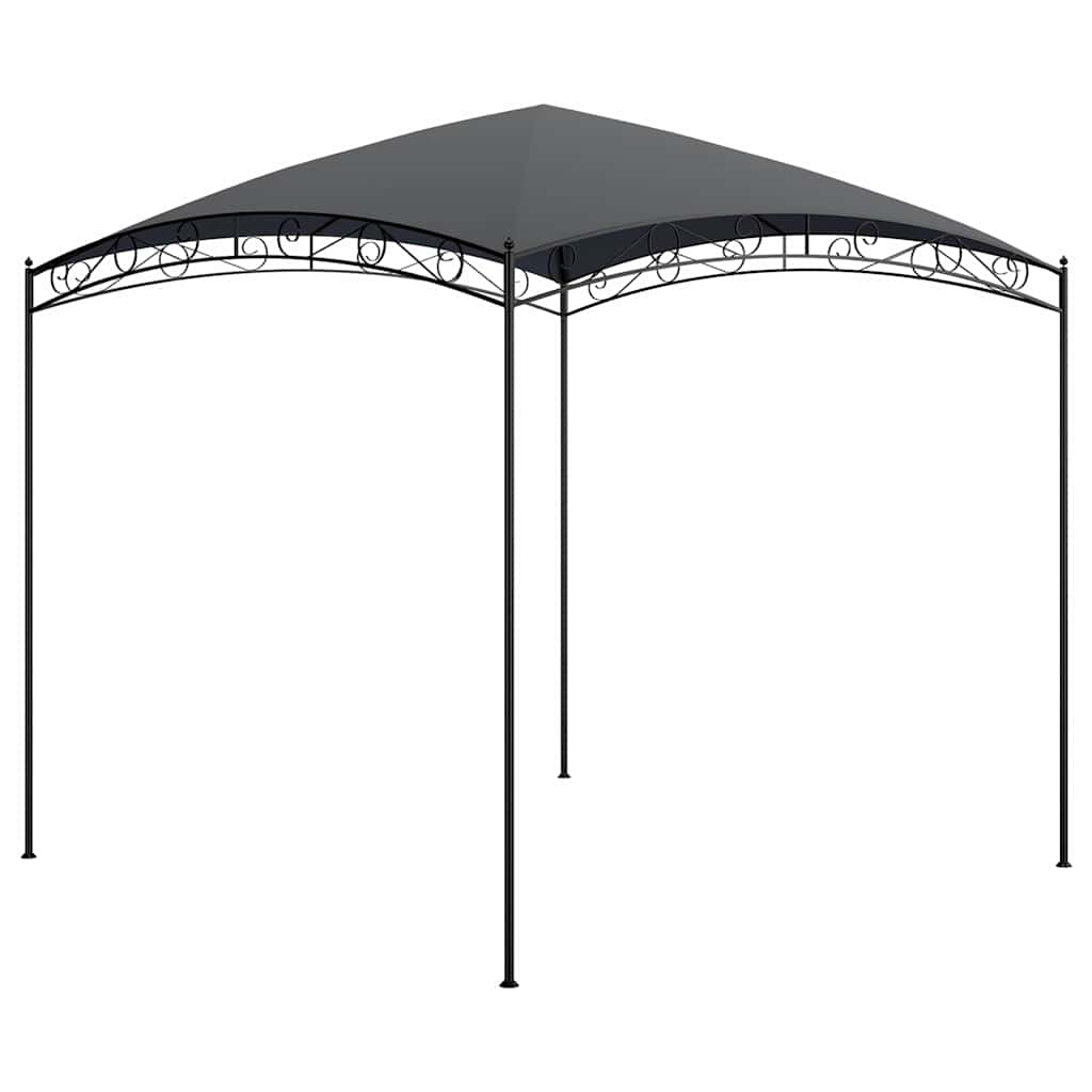 vidaXL Gazebo 3x3x2.65 m Anthracite 180 g/m²
