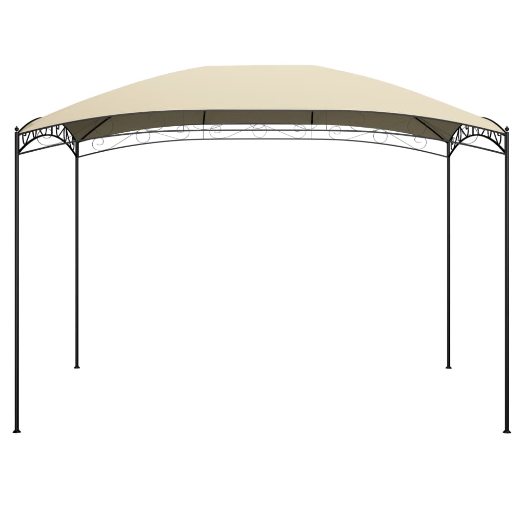 vidaXL Gazebo 3x4x2.65 m Cream 180 g/m²