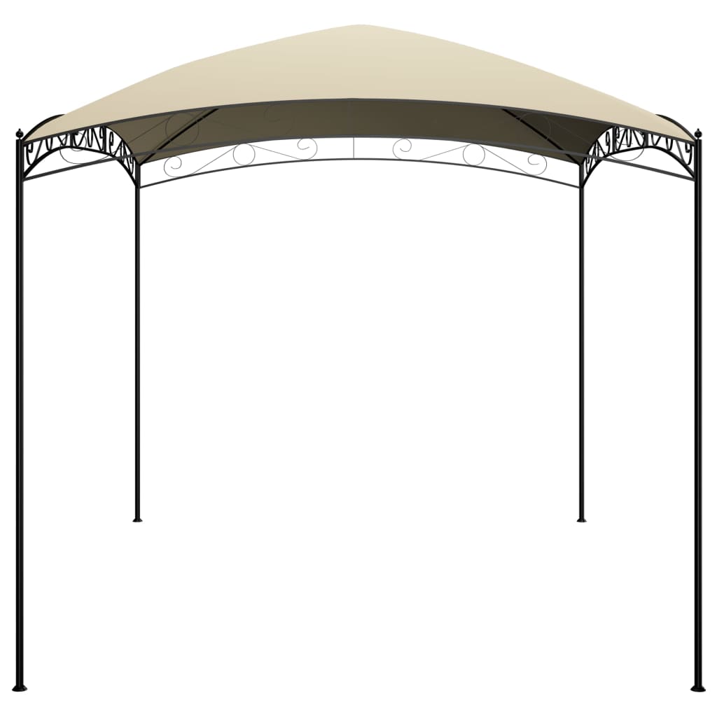 vidaXL Gazebo 3x4x2.65 m Cream 180 g/m²