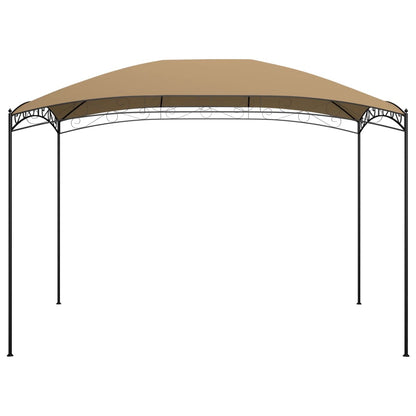 vidaXL Gazebo 3x4x2.65 m Taupe 180 g/m²