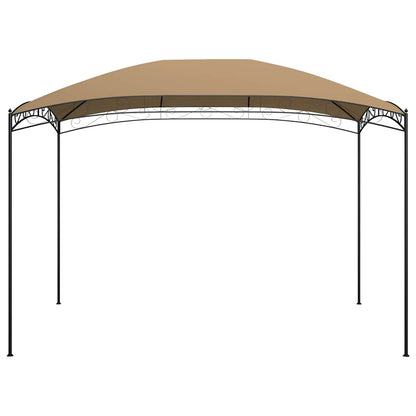 vidaXL Gazebo 3x4x2.65 m Taupe 180 g/m²