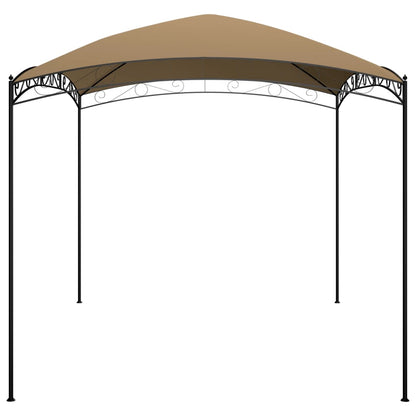 vidaXL Gazebo 3x4x2.65 m Taupe 180 g/m²