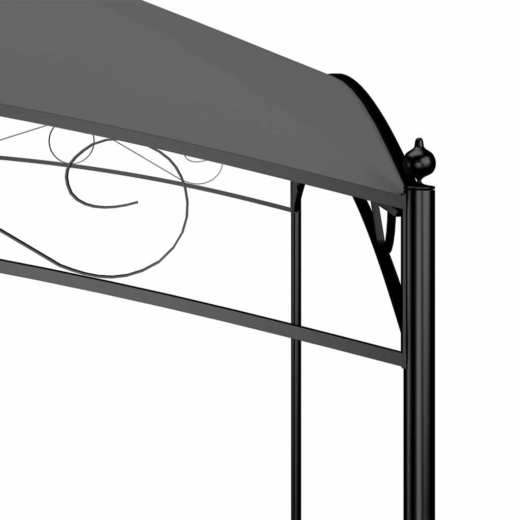 vidaXL Gazebo 3x4x2.65 m Anthracite 180 g/m²