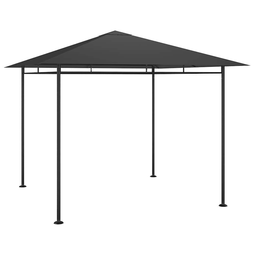 vidaXL Gazebo 3x3x2,7 m Anthracite 180 g/m²