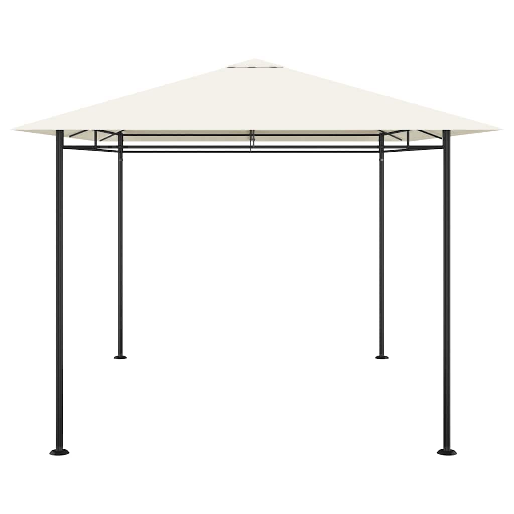 vidaXL Gazebo 384x281x270 cm Cream 180 g/m²