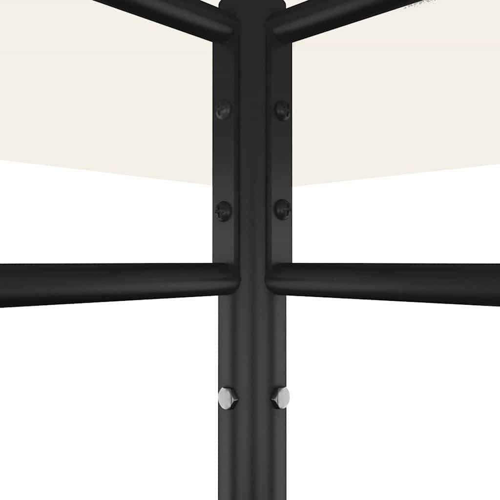 vidaXL Gazebo 384x281x270 cm Cream 180 g/m²