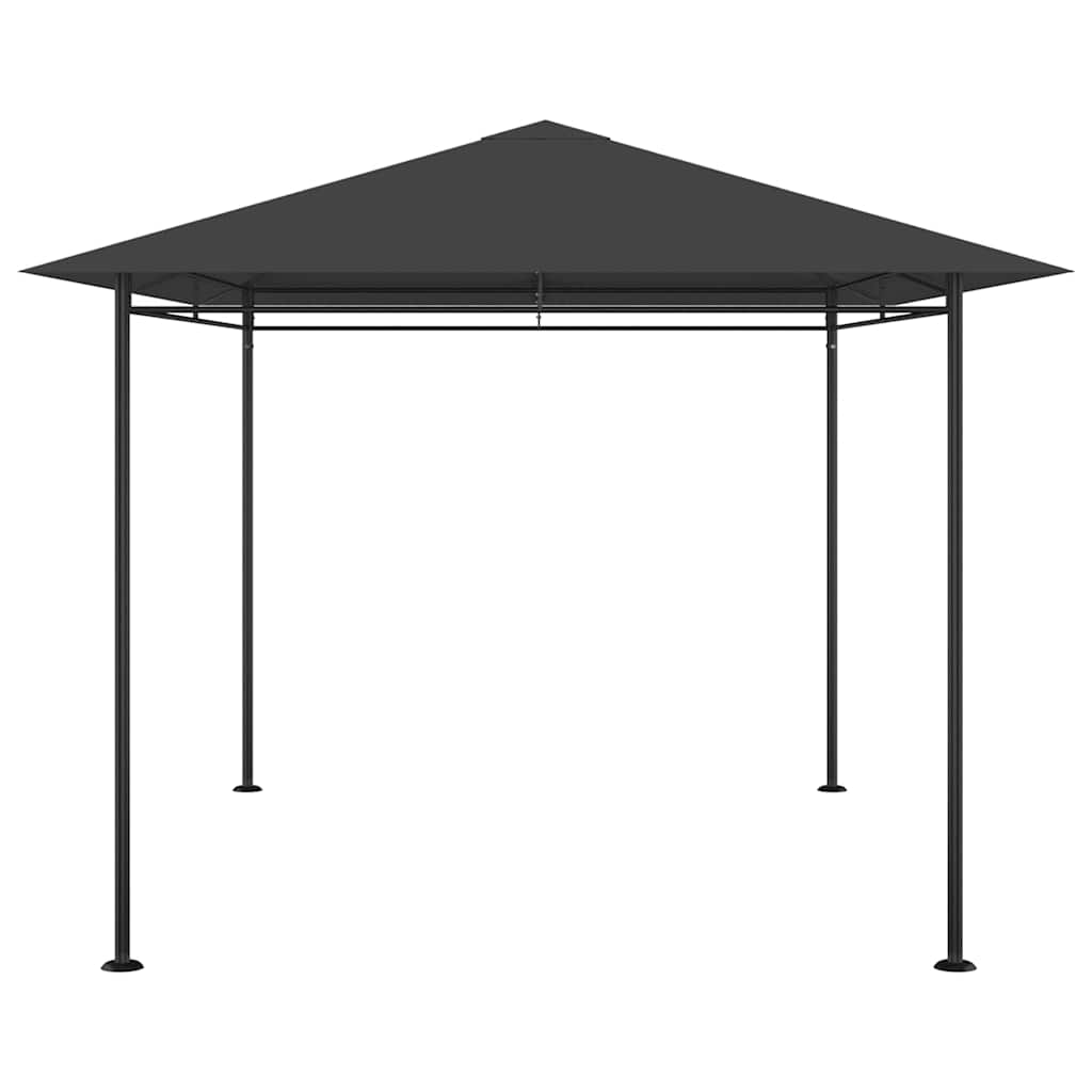 vidaXL Gazebo 384x281x270 cm Anthracite 180 g/m²