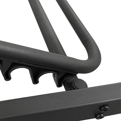 vidaXL Double Sun Lounger with Side and Top Curtains Anthracite