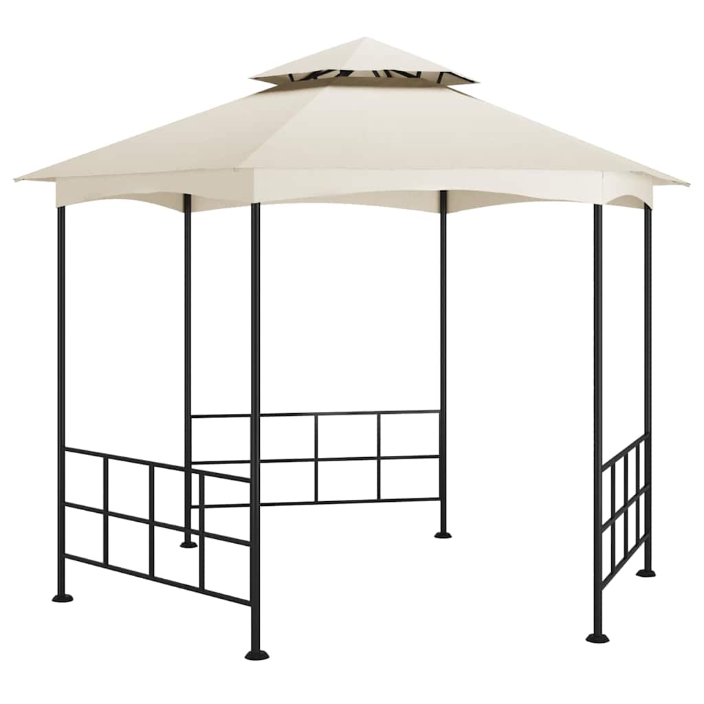 vidaXL Gazebo with Sidewalls 3,1x2,7 m Cream