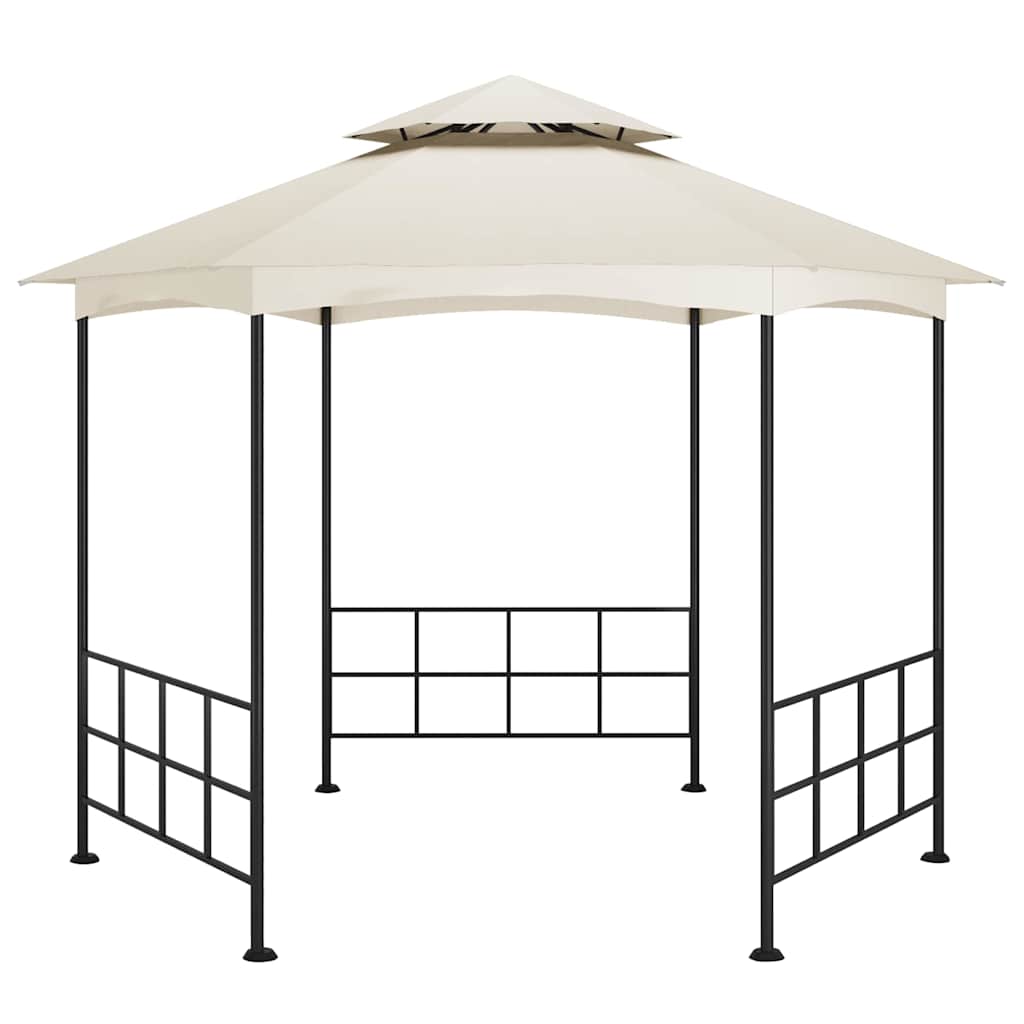 vidaXL Gazebo with Sidewalls 3,1x2,7 m Cream