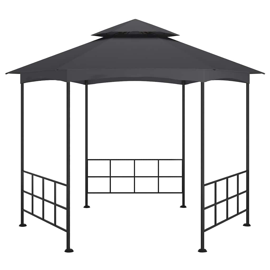 313933 vidaXL Gazebo with Sidewalls 3,1x2,7 m Anthracite
