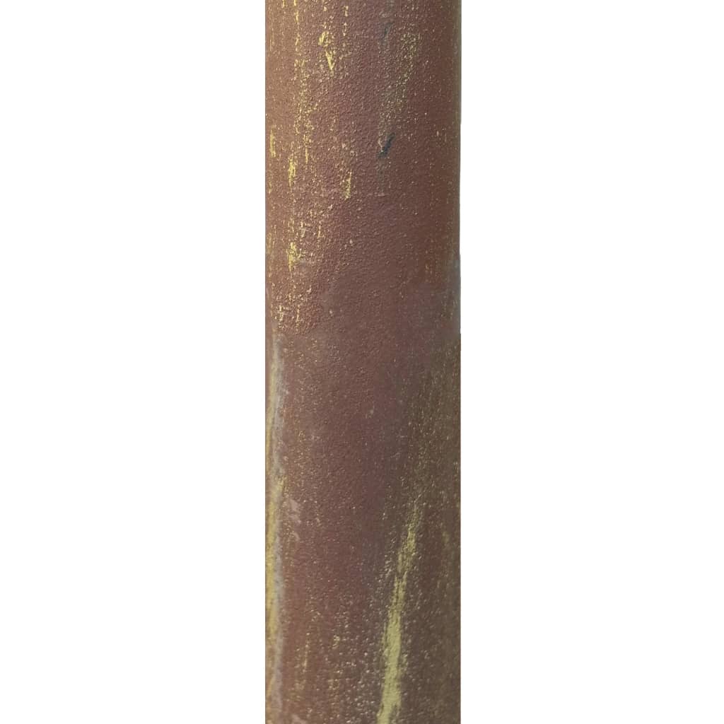 vidaXL Garden Pergola Antique Brown 4x3x2.5 m Iron